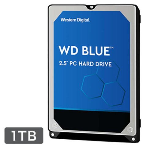 WesternDigital ■WD Blue シリーズ モバイル向けHDD 2.5インチ 1TB WD10SPZX-R ストレージ