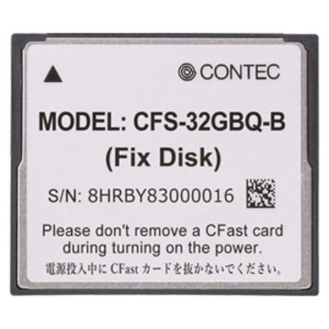contec 32GB SATA CFastカード(Q-MLC) CFS-32GBQ-B カメラ周辺器具