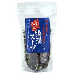 日本海物産 アカモクとがごめ昆布の入ったとろとろ海藻スープ 75g×3個