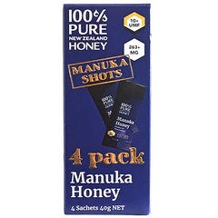 100%Pure Newzealand Honey マヌカハニー UMF10+ (個包装) 10g×4個入