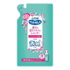 ライオン ペットキレイ 香りの泡リンスインシャンプー 犬猫用 つめかえ用 ３６０ｍｌ 関東当日便