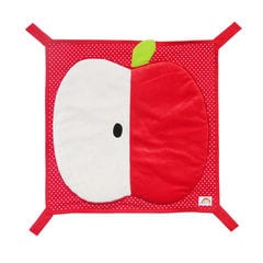 レインボー 猫のハンモック リンゴ レッド かわいいポンポンおもちゃ付き 関東当日便