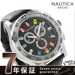 ノーティカ クロノグラフ メンズ 腕時計 A19595G NST600 クロノ フラッグ
