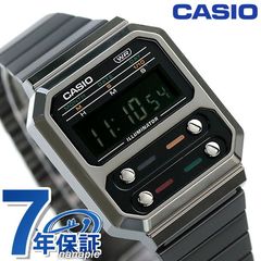 カシオ チープカシオ チプカシ 腕時計 ヴィンテージコレクション 海外モデル F-100 メンズ レディース A100WEGG-1ADF ブラック CASIO カシオ 時計