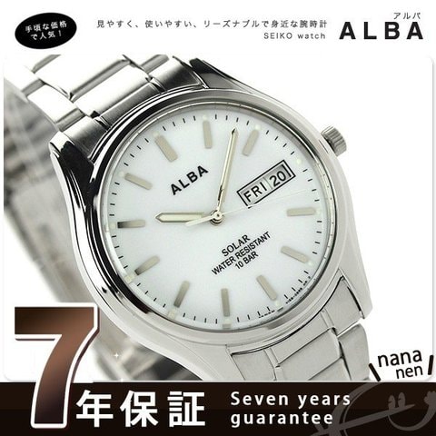dショッピング |セイコー アルバ ソーラー メンズ 腕時計 AEFD541 
