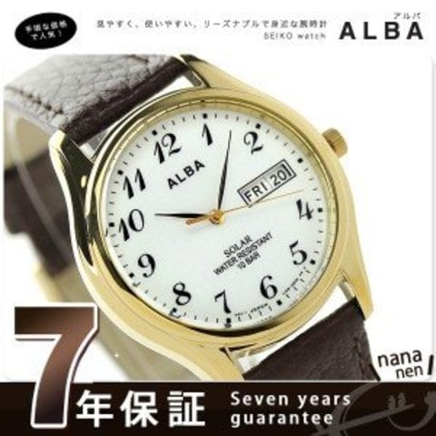 dショッピング |セイコー アルバ ソーラー メンズ 腕時計 AEFD544 