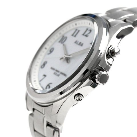 dショッピング |セイコー アルバ 電波ソーラー メンズ 腕時計 AEFY503 