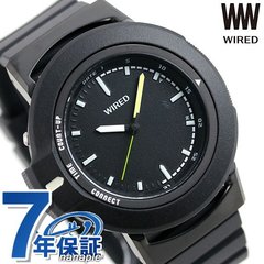 セイコー ワイアード WW ツーダブ Bluetooth メンズ レディース 腕時計 AGAB401 SEIKO WIRED TYPE 01 オールブラック 時計