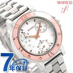 セイコー ワイアード エフ SEIKO レディース 腕時計 AGET402 トーキョーガールミックス ホワイト