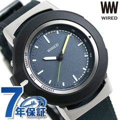 セイコー ワイアード WW ツーダブ Bluetooth メンズ レディース 腕時計 AGAB404 SEIKO WIRED TYPE 01 ネイビー 時計