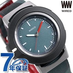 セイコー ワイアード WW ツーダブ Bluetooth メンズ レディース 腕時計 AGAB405 SEIKO WIRED TYPE 01 ダークグリーン 時計