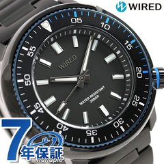 セイコー ワイアード SEIKO WIRED メンズ 腕時計 AGAJ406 ソリディティ オールブラック 時計