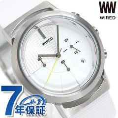 セイコー ワイアード WW ツーダブ Bluetooth メンズ レディース 腕時計 AGAT434 SEIKO WIRED TYPE 03 ホワイト