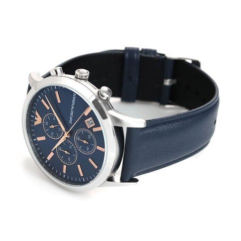 dショッピング |エンポリオアルマーニ アルマーニ 時計 メンズ 腕時計 EMPORIO ARMANI レナト 43mm AR11216