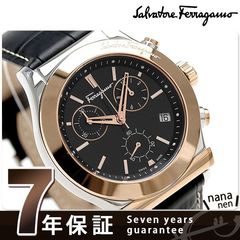 フェラガモ 1898 クロノグラフ スイス製 クオーツ メンズ FH6030016 Ferragamo 腕時計 ブラック