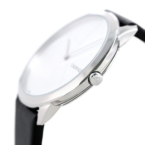 dショッピング |カルバンクライン 時計 メンズ 腕時計 40mm シルバー 