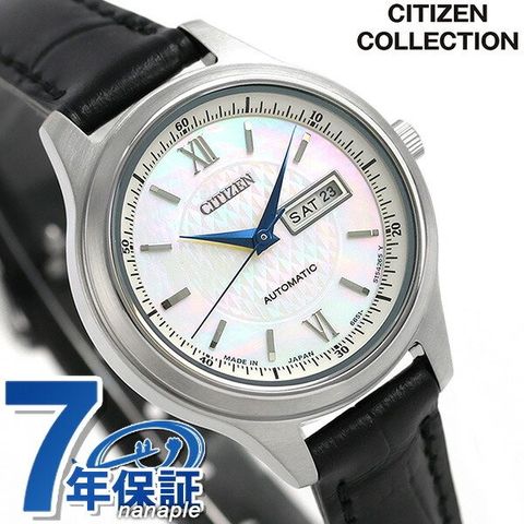 dショッピング |シチズン メカニカル 日本製 レディース 腕時計 PD7150 