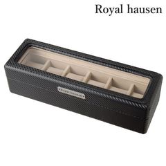 ロイヤルハウゼン コレクションケース 時計ケース 6本 収納 コレクションボックス RH-CA-6 Royal hausen ブラック