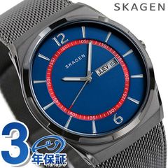 スカーゲン 腕時計 メンズ SKAGEN 時計 メルビー 40mm SKW6503 ブルー×ガンメタル