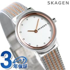 スカーゲン 時計 フレヤ 26mm レディース 腕時計 SKW2699 SKAGEN シルバー×ピンクゴールド