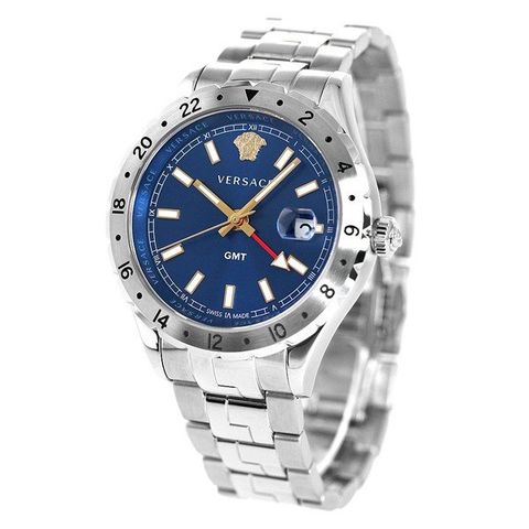 dショッピング |ヴェルサーチ 時計 メンズ 腕時計 ヘレニウム GMT 42mm 