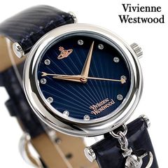 ヴィヴィアンウエストウッド 時計 トラファルガー 32mm レディース 腕時計 VV108SLDBL Vivienne Westwood ネイビー