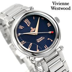 ヴィヴィアン ウエストウッド 時計 オーブ 32mm クオーツ レディース VV006NVSL Vivienne Westwood ネイビー