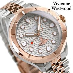 ヴィヴィアンウエストウッド 時計 40mm クオーツ メンズ 腕時計 VV219RSSL Vivienne