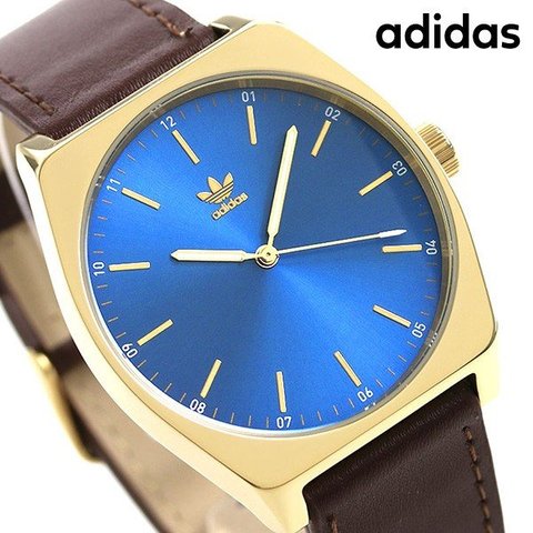 Dショッピング アディダス オリジナルス 時計 メンズ レディース 腕時計 Z 00 Adidas プロセス L1 ブルー ダークブラウン カテゴリ の販売できる商品 腕時計のななぷれ 028z 00 ドコモの通販サイト
