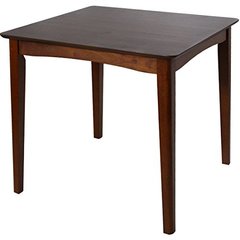 ダイニングテーブル 《ブラウン》 75 cm 天然木 テーブルのみ 単品 正方形 木製 木目 食卓テーブル シンプル 11719117