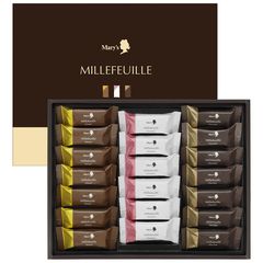 【バレンタイン】メリーチョコレート ミルフィーユ 20個