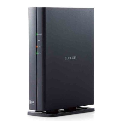 dショッピング |【ELECOM(エレコム)】WiFiルーター 無線LAN 親機 WiFi6 1201+574Mbps (11ax