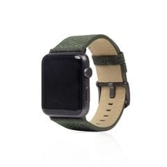 【SLG Design】アップルウォッチ バンド Wax Canvas for Apple Watch 45/44/42mm カーキ 【同梱不可】[▲][R]