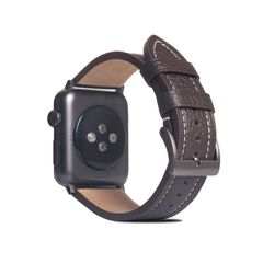 【SLG Design】アップルウォッチ バンド FULL GRAIN LEATHER BAND for Apple Watch 45/44/42mm ブラウンクリーム 【同梱不可】[▲][R]