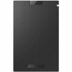 【BUFFALO/バッファロー】SSD-PG480U3-BA 耐振動・耐衝撃 USB3.1(Gen1)対応 ポータブルSSD 480GB ブラック 【同梱不可】[▲][BF]