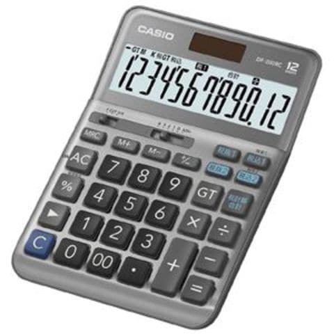 まとめ買い カシオ計算機 軽減税率電卓 デスクタイプ DF-200RC-N（×10セット） 【同梱不可】【代引不可】[▲][TP] 電卓