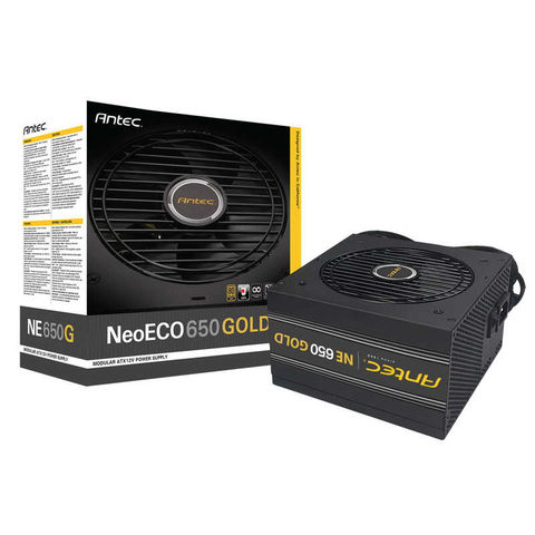 ANTEC　６５０Ｗ　ＰＣ電源　８０ＰＬＵＳ　ＧＯＬＤ認証取得　高効率高耐久電源ユニット　ＮｅｏＥＣＯ　NE650 GOLD サプライ・消耗品 その他