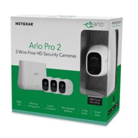 dショッピング |ARLO Arlo Pro2 VMS4330P－100JPS[ベースステーション＋カメラ3台セット