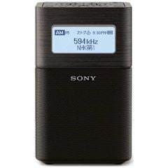 ソニー SONY 「ワイドＦＭ対応」ＦＭ／ＡＭ ホームラジオ SRF-V1BT BC (ブラック)