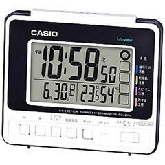 カシオ CASIO 電波目覚まし時計 ウェーブセプター（ｗａｖｅ ｃｅｐｔｏｒ）「生活環境お知らせクロック」 DQL-250-J7JF