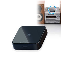 エレコム ELECOM Bluetoothオーディオレシーバー BOXタイプ LBT-AVWAR501XBK ブラック