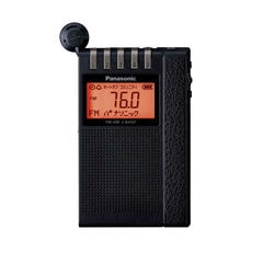 パナソニック Panasonic ポータブルラジオ RF-ND380RK ブラック