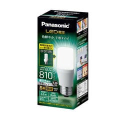 パナソニック Panasonic ＬＥＤ電球 ホワイト ［Ｅ２６／昼白色／６０Ｗ相当／Ｔ形］ LDT6N-G/S/T6