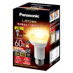パナソニック Panasonic ＬＥＤ電球レフ電球タイプ LDR6LWRF6