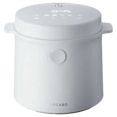 LOCABO 糖質カット炊飯器 (2合まで糖質カット炊き /通常炊き5合まで) JM-C20E-W