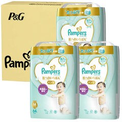 P&G Pampers（パンパース）肌へのいちばんパンツ / ウルトラジャンボ M 64枚 （6-11kg）×3コ 
