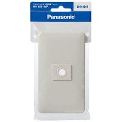 パナソニック Panasonic フルカラーモダン電話線プレートＷＮ６０８１ＷＰ WN6081WP