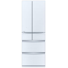 三菱 MITSUBISHI 冷蔵庫 置けるスマート大容量 ＷＸシリーズ ６ドア フレンチドア ４７０Ｌ MR-WX47G-W クリスタルホワイト（標準設置無料）