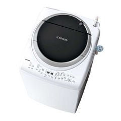 東芝 TOSHIBA 縦型洗濯乾燥機 ZABOON ザブーン 洗濯8.0kg 乾燥4.5kg 抗菌洗浄 ヒーター乾燥 ふろ水ポンプ付 AW-8VM1-W グランホワイト（標準設置無料）