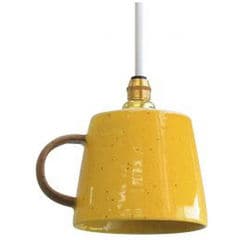 ビートソニック ライティングレール用照明 「ブランブラン 陶器カップ」 B28R17-10W 黄